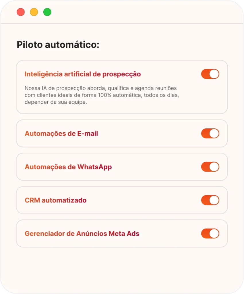 CRM com IA de Prospecção de clientes
